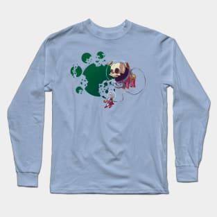 Pugstronaut Long Sleeve T-Shirt